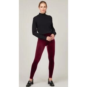 SPANX Burgundy Leggings